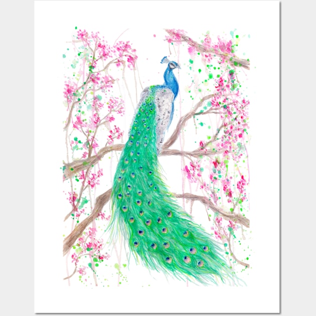 Peacock Wall Art by RSalasArt